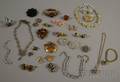 Small Group of Mostly Signed Costume Jewelry