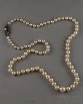 Vintage Mikimoto Pearl Necklace