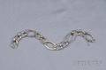 18kt White Gold Sapphire and Diamond Bracelet Valente