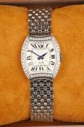 Stainless Steel and Diamond No 3 Wristwatch Bedat  Co