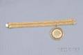14kt Gold Bracelet and Charm