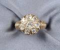Antique 18kt Gold and Diamond Ring