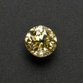 Fancy Vivid Yellow Diamond Solitaire