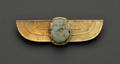 Egyptian Revival 18kt Gold Ancient Scarab Brooch Castellani