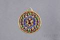 18kt Gold and PliqueaJour Enamel PendantCharm Cartier France