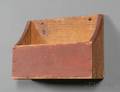 Redpainted Pine Wall Box