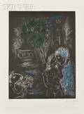 Marc Chagall RussianFrench 18871985 Green Tree with Lovers