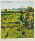Scott Prior American b 1949 Hadley Landscape