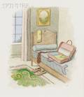 Pierre Le Tan French b 1950 Interior View of a Bedroom