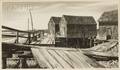 Stow Wengenroth American 19061978 Wharf at Wellfleet