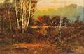 John C Terelak American b 1942 Autumn Birches