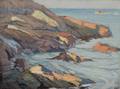William Holland Drury American 18881960 Rhode Island Coastal View
