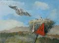 Anne Lyman Powers American b 1922 The Ospreys Nest on a Daybeam