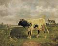 School of Constant Troyon French 18101865 Cows in a Landscape