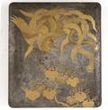 Japanese Lacquerware Writing Box Phoenix Motif