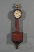 Federal Mahogany Inlaid Patent Timepiece