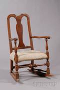 Queen Anne Carved Armchair