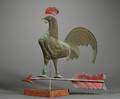 Molded Sheet Copper Rooster Weather Vane
