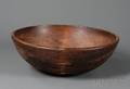 Large Turned Treen Bowl