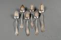 Six Coin Silver Spoons