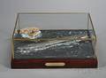 Cased Model of the CSS Confederate Submarine HUNLEY