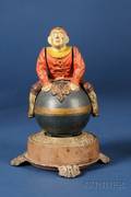 Stevens Clown on Globe Mechanical Bank