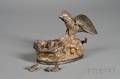 J  E Stevens Cast Iron Eagle  Eaglets Bank