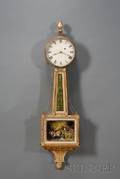 Mahogany Patent Timepiece or Banjo Clock