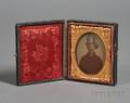 Ambrotype of a Fire Captain by Alexander Perry