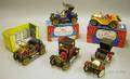 Five Schuco Old Timer Clockwork Automobiles