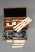 Architect Cased Set of Drafting Instruments