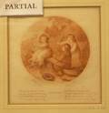 Pair of Framed Sanguine Prints of Children at Play After Francis Wheatley