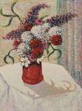 Benjamin George Vaganov RussianAmerican 18961981 Flower Arrangement 2