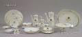 195piece Rosenthal Transfer Sepia and Grisaille Rose Decorated Porcelain Dinner Service