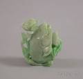 Carved Green Jade Fish