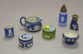Seven Small Wedgwood and Wedgwoodtype Jasper Dip Items