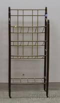 Edwardian Brass and Ebonized Wood Sheet Music Stand