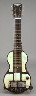 American Electric Lap Steel Guitar Electro String Instrument Corporation Los Ange les