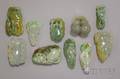 Ten Carved Jade Pendants and Other Items