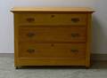 Late Victorian Oak ThreeDrawer Dresser