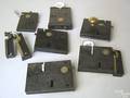 Six English carpenter locks