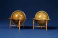 Pair of 3inch Table Globes by Newton