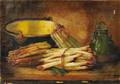 Alfred Arthur Brunel de Neuville French 18511941 Still Life with Asparagus