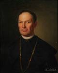 Austrian School 19th Century Portrait of a Cleric