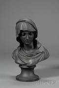 Wedgwood Black Basalt Bust of Madonna