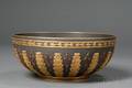 Wedgwood Gilded and Bronzed Black Basalt Bowl