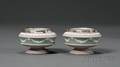 Pair of Wedgwood Three Color Jasper Dip Salts