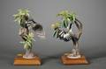Pair of Royal Worcester Porcelain Dorothy Doughty Models of Birds
