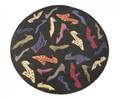 Andy Warhol Contemporary Area Rug 6 diameter