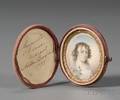English Portrait Miniature on Ivory